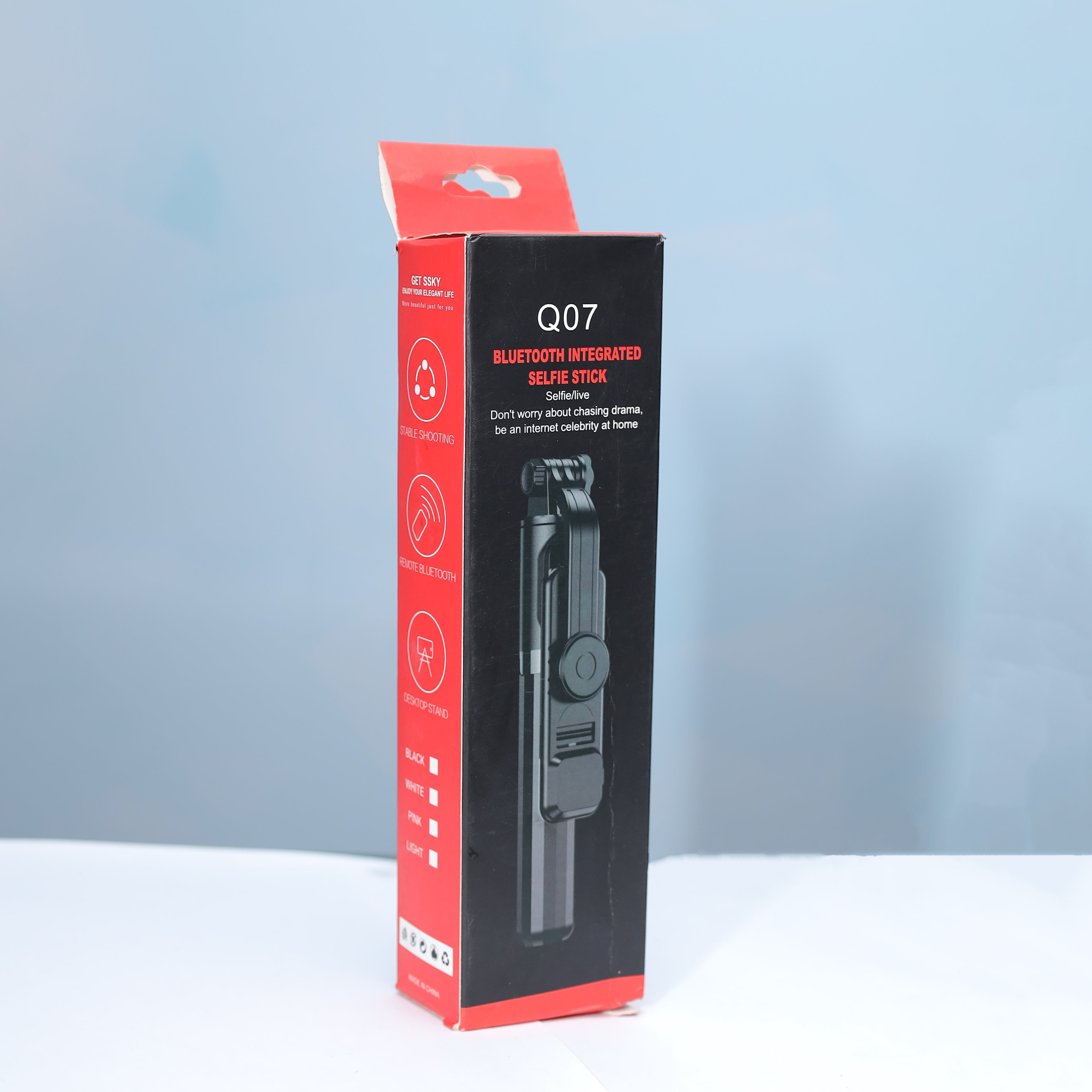 SELFIE STICK BLUETOOTH INTEGRATED