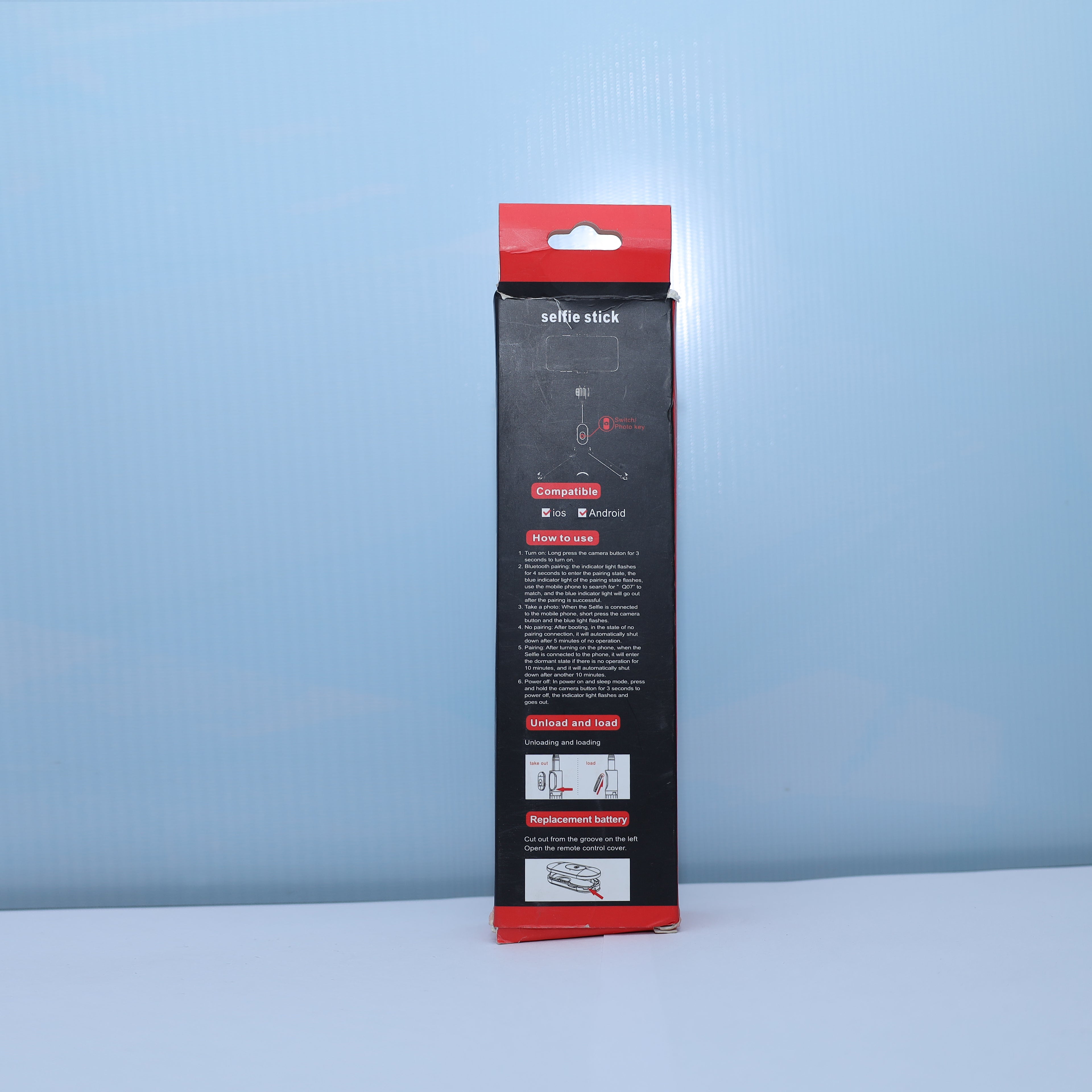 SELFIE STICK BLUETOOTH INTEGRATED