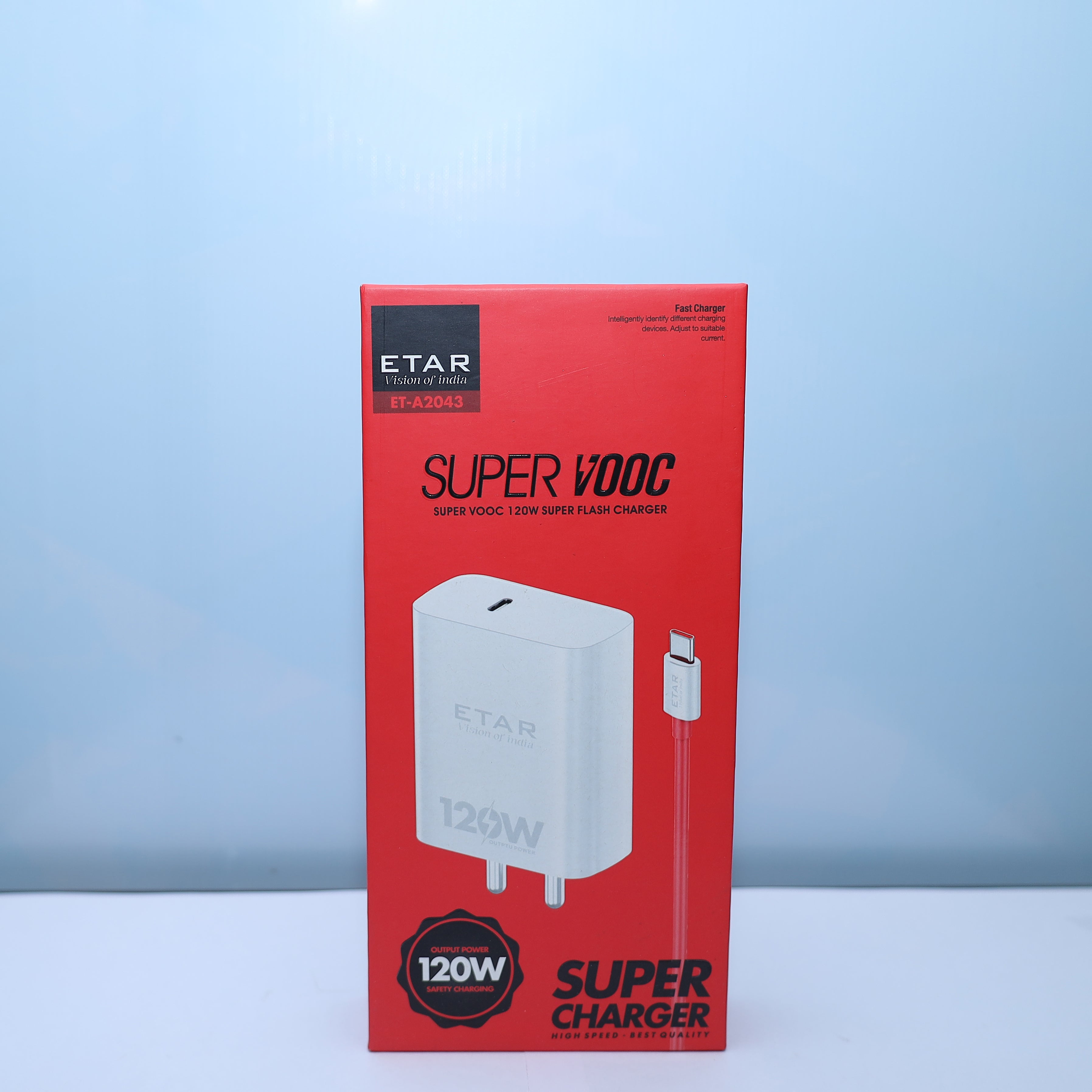 ETAR SUPER VOOC 120W FLASH CHARGER ET-A2043