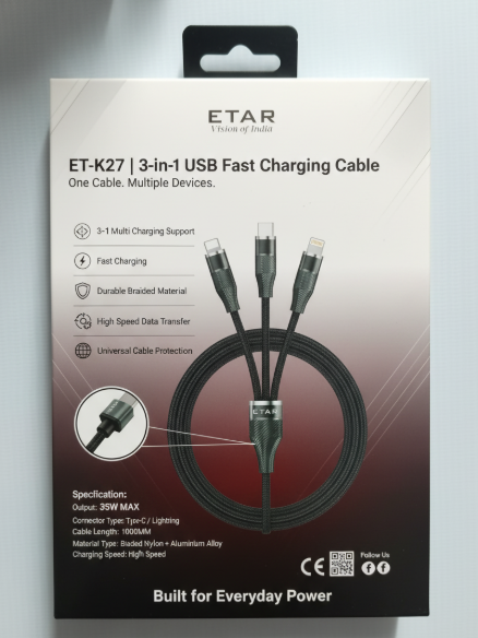 ETAR 3IN-1 USB CABLE
